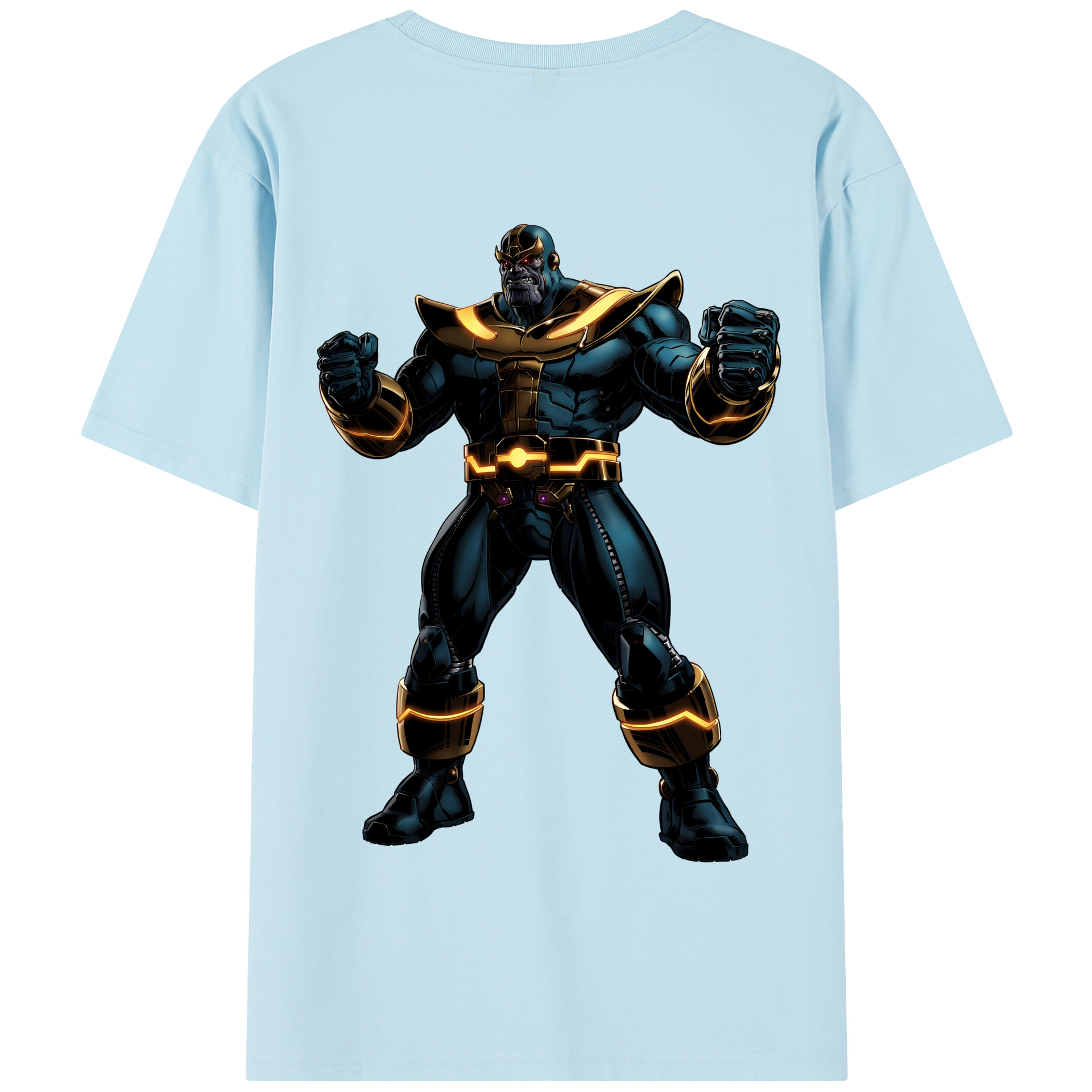 （画像用） アベンジャーズ The Avengers 綿100％半袖Tシャツ（背面プリント）